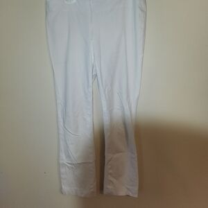 Peace of Cloth White Cropped Pants